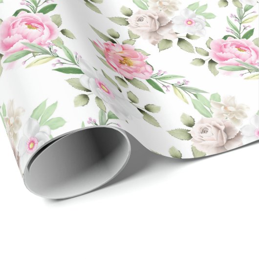 Cadeau Papier mariage (Coin rond)
