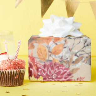Cadeau Papier Mariage d'automne rustique et confortable
