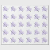 Cadeau Papier mariage de luxe chic personnalisé (Plat)