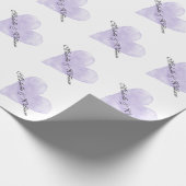 Cadeau Papier mariage de luxe chic personnalisé (Coin)