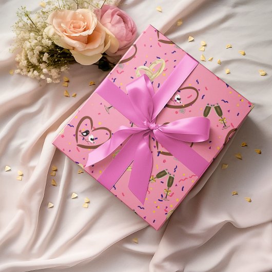 Cadeau Papier Mariage Inséparable
