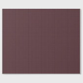 CADEAU PAPIER MODERNE DE WRAPPER ROSE BROWN PROFOND (Plat)