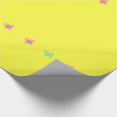 Cadeau Papier Motif à papillon (Coin)