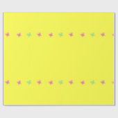 Cadeau Papier Motif à papillon (Plat)