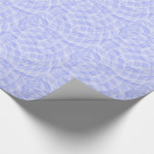 Cadeau Papier Motif Abstrait bleu clair (Coin)