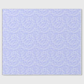 Cadeau Papier Motif Abstrait bleu clair (Plat)