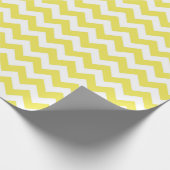 Cadeau Papier Motif Abstrait jaune (Coin)
