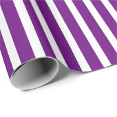Cadeau Papier Motif Abstrait Violet (Coin rond)