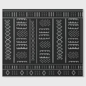 Cadeau Papier Motif africain (Plat)