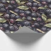Cadeau Papier Motif Blackberry (Coin)