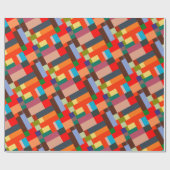 Cadeau Papier Motif couleur coréen 16 vids (Plat)