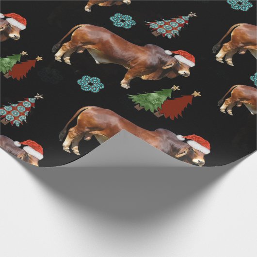 Cadeau Papier Motif de Noël occidental (Coin)