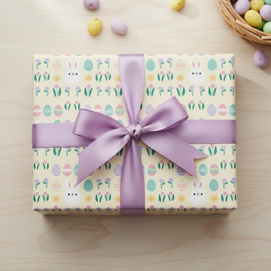 Cadeau Papier Motif de Pâques