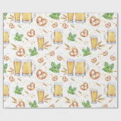 Cadeau Papier Motif de pub (Plat)
