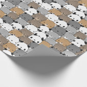 Cadeau Papier Motif d'écorce (Coin)