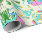 Cadeau Papier Motif d'Édimbourg (Coin rond)