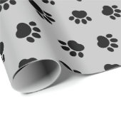 Cadeau Papier Motif d'enveloppement pour animaux de compa (Coin rond)