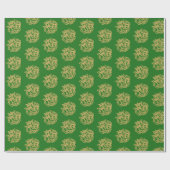 Cadeau Papier Motif d'enveloppement pour Cheval Celtique  (Plat)