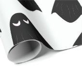 Cadeau Papier motif en silhouette (Coin rond)