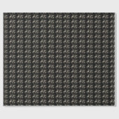 Cadeau Papier Motif Héron Blanc (Plat)