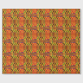 Cadeau Papier Motif Kente (Plat)