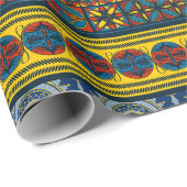 Cadeau Papier Motif médiéval espagnol II (Coin rond)