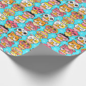Cadeau Papier Motif Monster mignon (Coin)