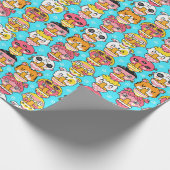 Cadeau Papier Motif Monster mignon (Coin)