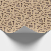 Cadeau Papier Motif Rebetiko (Coin)