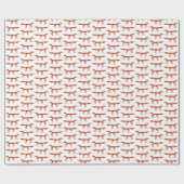 Cadeau Papier Motif Red Fox (Plat)