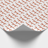 Cadeau Papier Motif Red Fox (Coin)