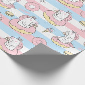 Cadeau Papier Motif Unicorn (Coin)