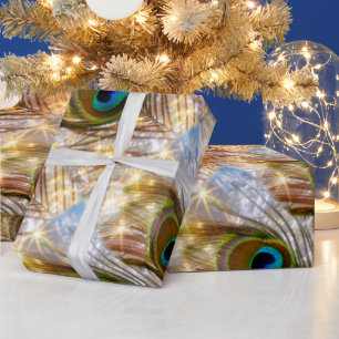 Cadeau Papier mousseux Peacock