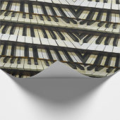 Cadeau Papier noir et blanc de claviers (Coin)