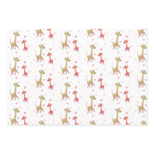 cadeau papier olifant giraf aap