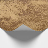 Cadeau papier or Abstrait (Coin)