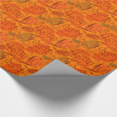 Cadeau Papier orange de festin de Scatterletter (Coin)