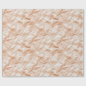 Cadeau Papier Pâle Froissé Noël (Plat)