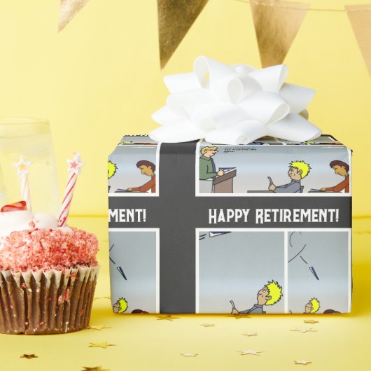 Cadeau Papier Papier d'enveloppement d'avion (Fête d'anniversaire)