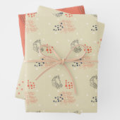 cadeau papier papier motifs abstraits (En situation)