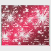 Cadeau Papier papier Noël Jésus est la raison (Plat)