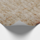Cadeau Papier parcheminé bronzage des textes de brun (Coin)