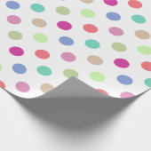 Cadeau Papier Pastel Big Dot Polka Dot (Coin)