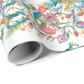 Cadeau Papier Peacock spécial Patina (Coin rond)