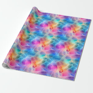 Cadeau Papier peint abstrait arc-en-ciel fluide
