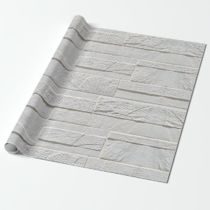 Cadeau Papier peint adhésif brique blanche
