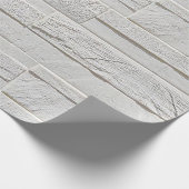 Cadeau Papier peint adhésif brique blanche (Coin)