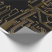 Cadeau Papier peint arrière - plan de carte de circuit (Coin)