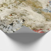 Cadeau Papier peint Brown et rouge (Coin)