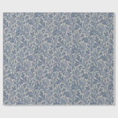 Cadeau Papier peint Chardon Bleu Ardoise de William Morri (Plat)